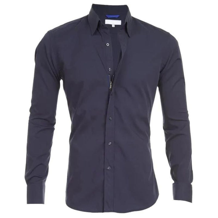 Paul Wrinkle Free | Hidden Zipper Shirt