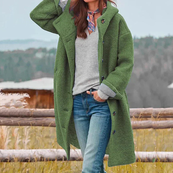 Sarah Cosy Hooded Coat