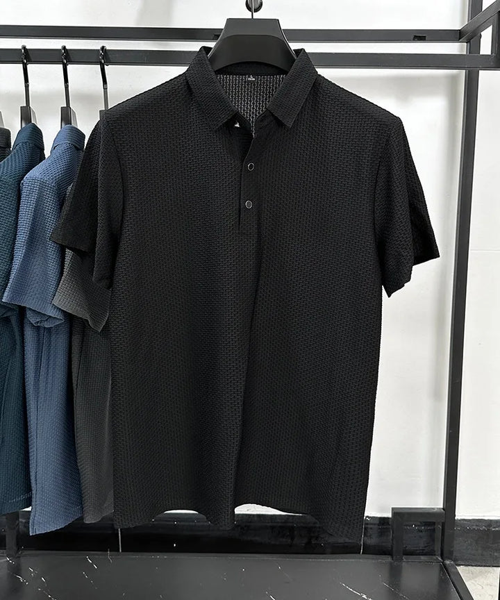 Ralph Luxury Textured Men's Polo-Shirt