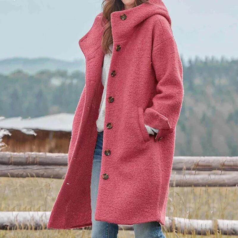 Sarah Cosy Hooded Coat