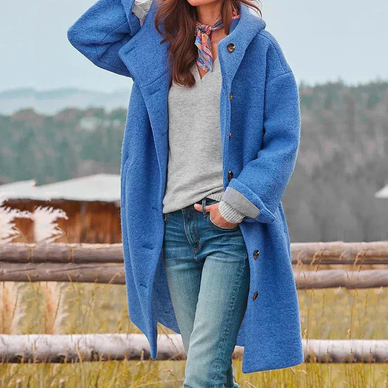 Sarah Cosy Hooded Coat