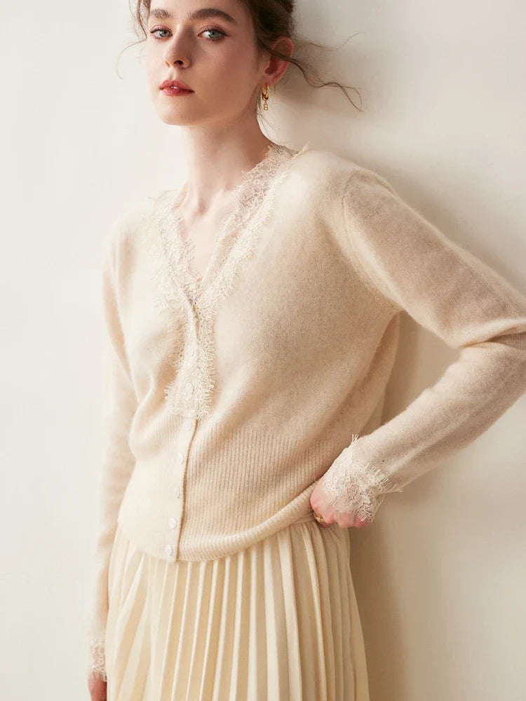 Marcia Luxury Wool Cardigan