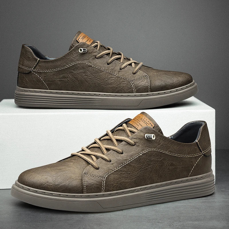 Harvards Genuine Leather Sneakers