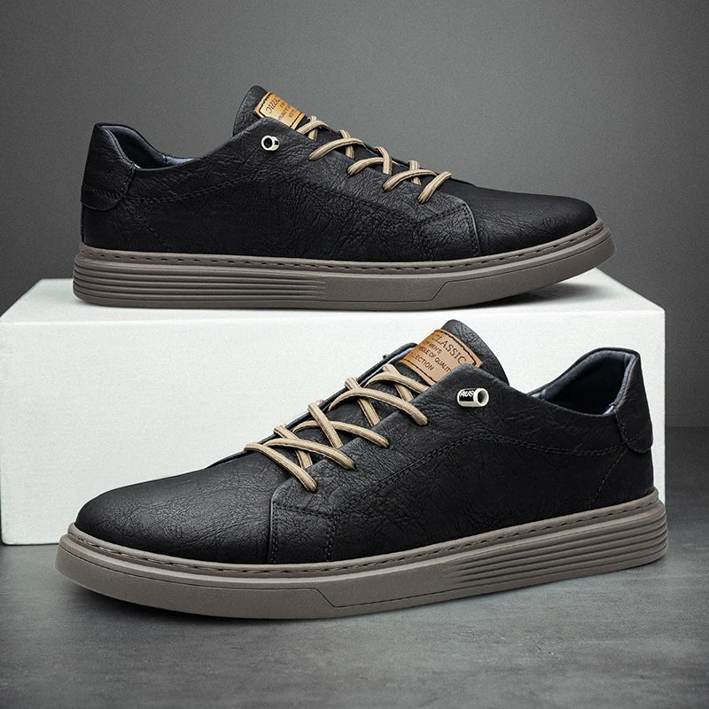 Harvards Genuine Leather Sneakers