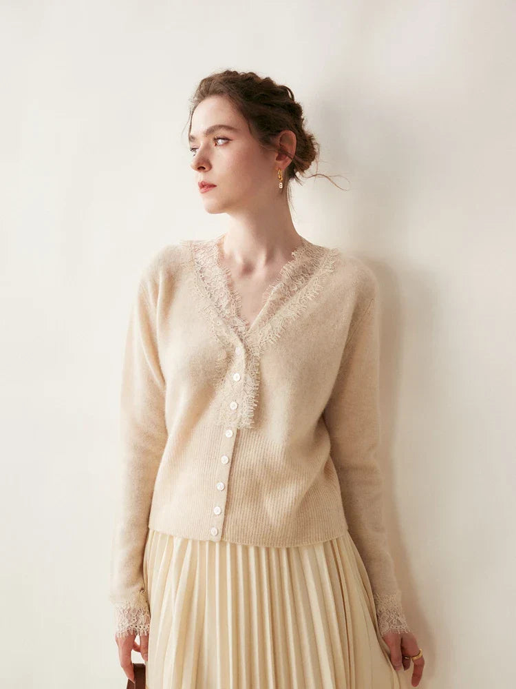 Marcia Luxury Wool Cardigan