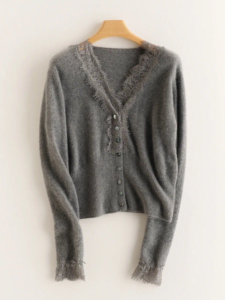 Marcia Luxury Wool Cardigan