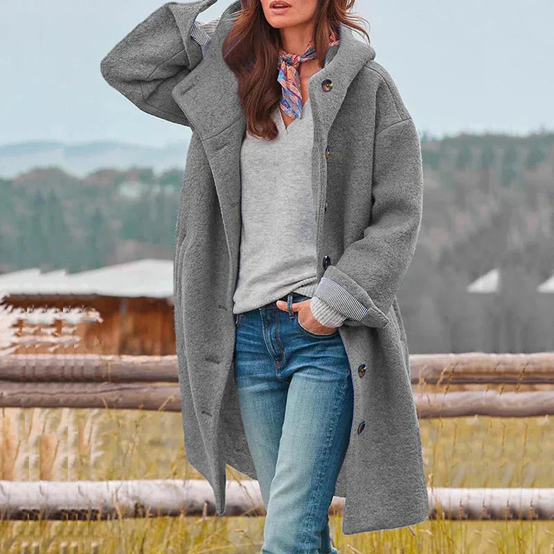 Sarah Cosy Hooded Coat