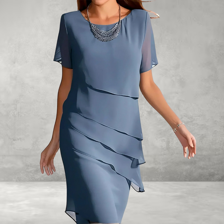 Sophia - Elegant dress with tummy coverage