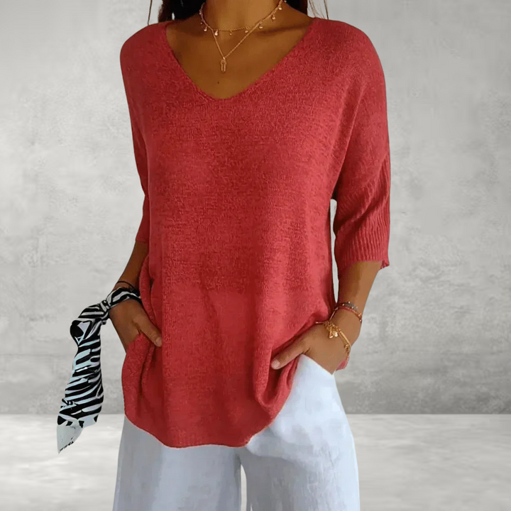 Azure - Relaxed Elegant Top
