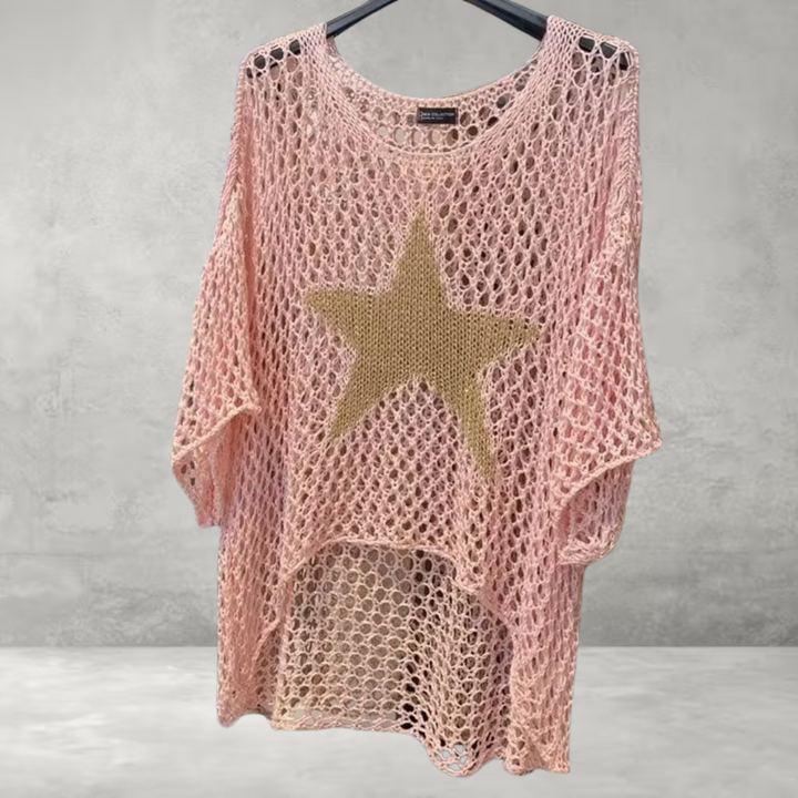 Jiah - Starry Knit Top