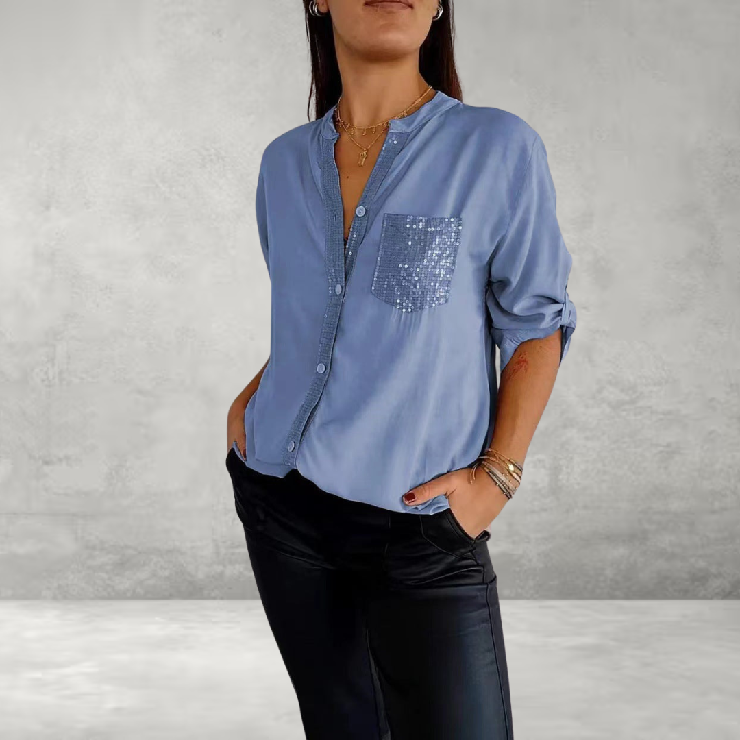 Elaine - Chic Glamour Top