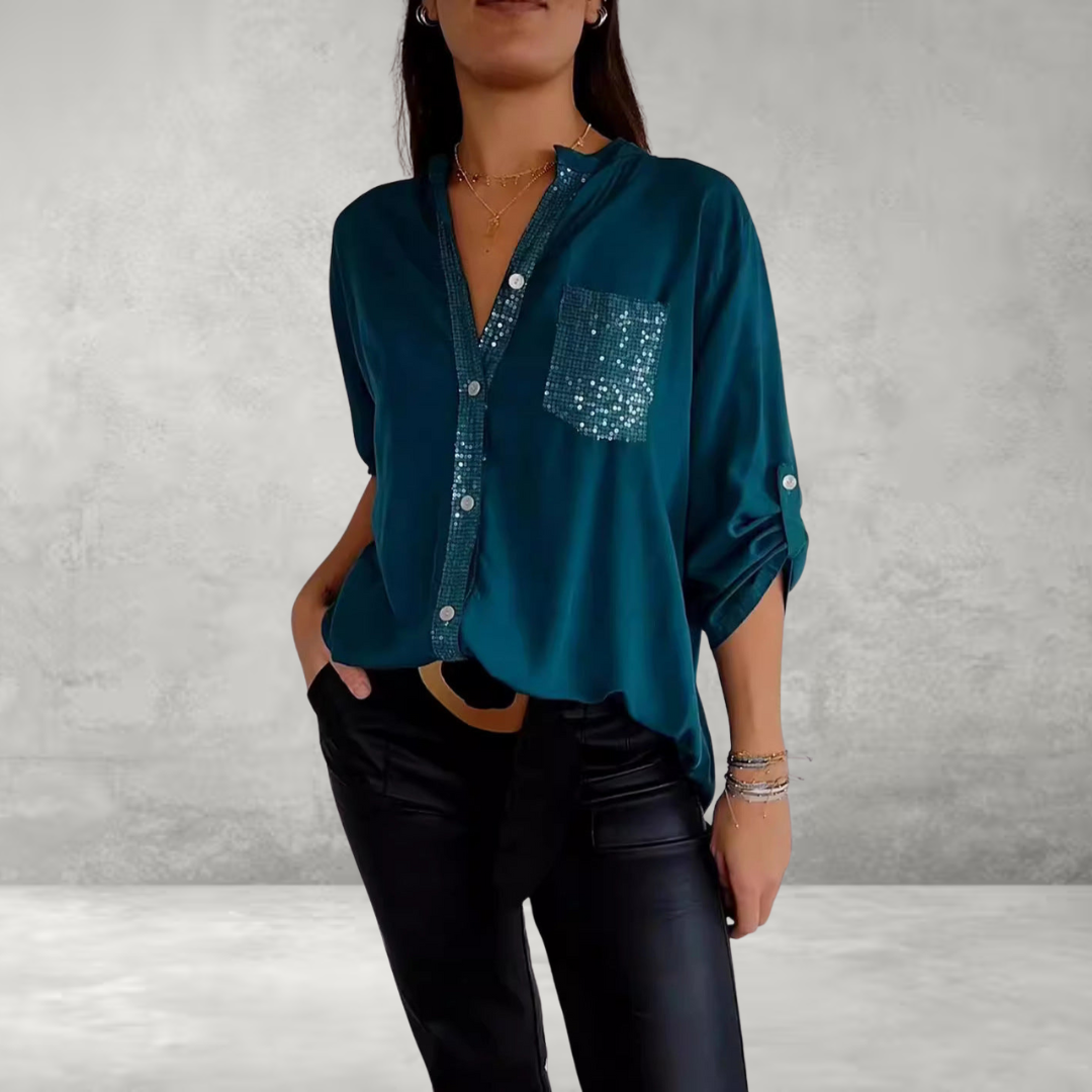 Elaine - Chic Glamour Top