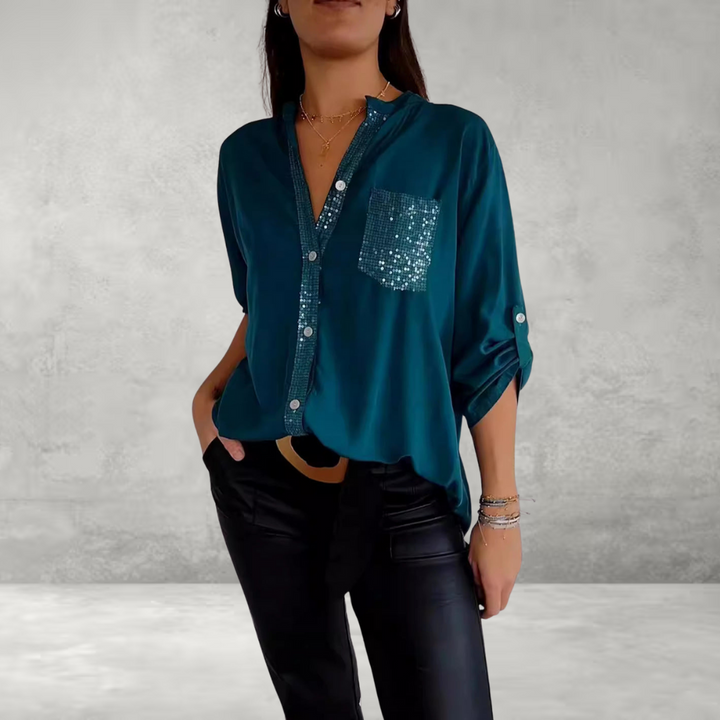 Elaine - Chic Glamour Top