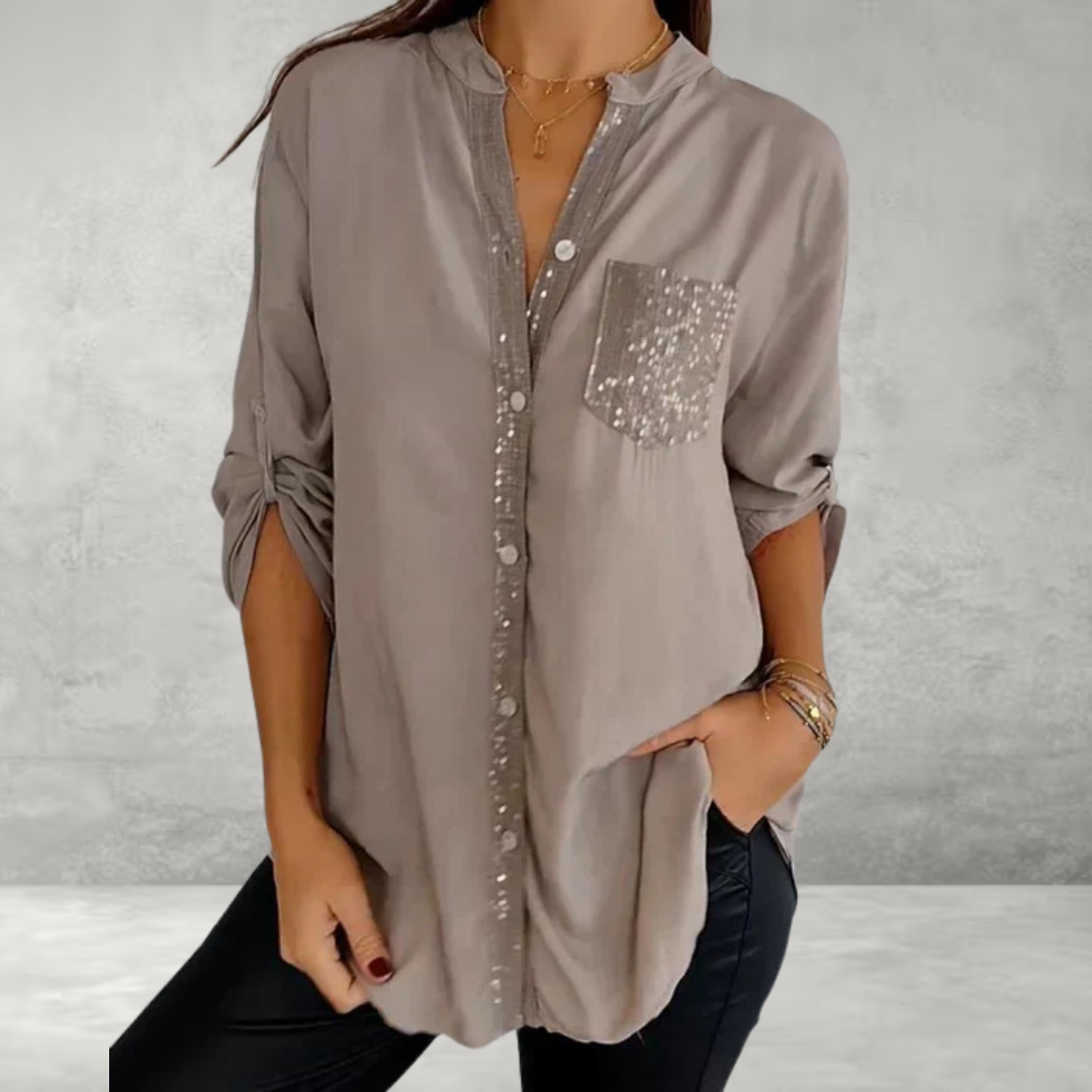 Elaine - Chic Glamour Top