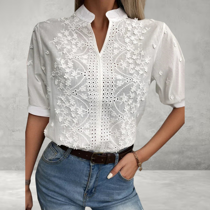 Leah - Classy Elegant Blouse