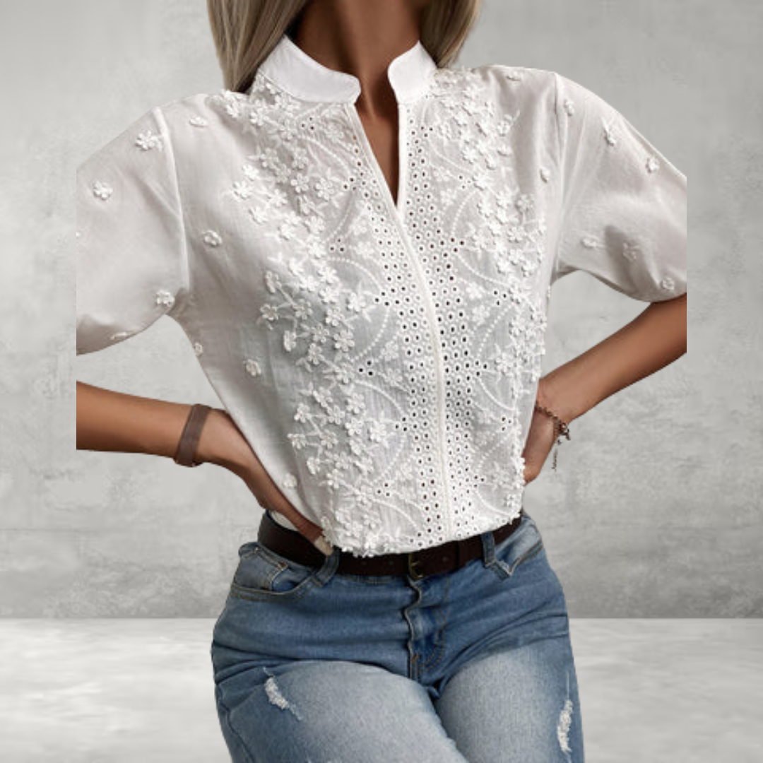 Leah - Classy Elegant Blouse