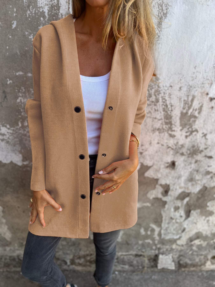 Reese Elegant Hooded Jacket