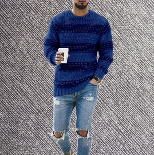 Luke Men's Casual Knit Sweater