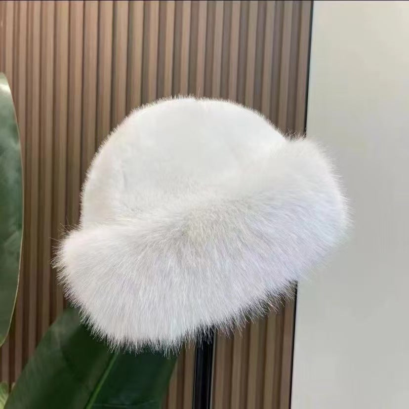 Snow Elegant Fur Hat | 1+1 FREE