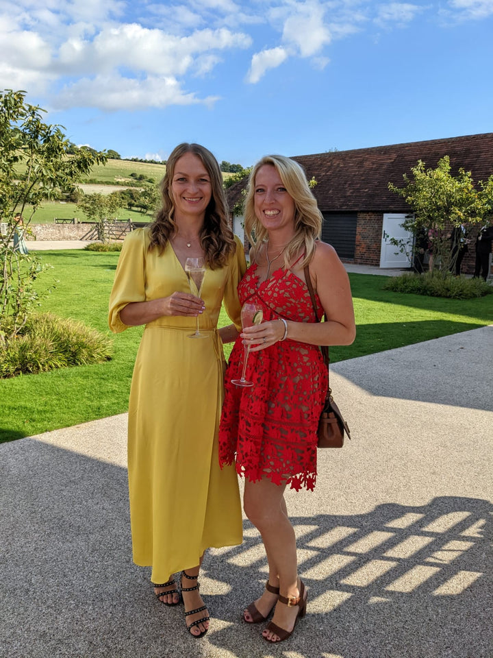 Rae Dress in Lemon Yellow