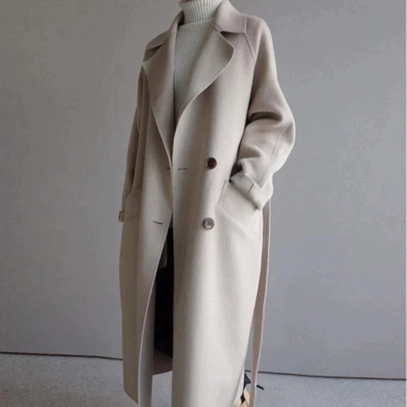 Grace- Longline Wool Coat