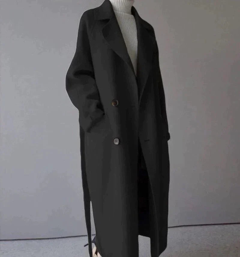 Grace- Longline Wool Coat