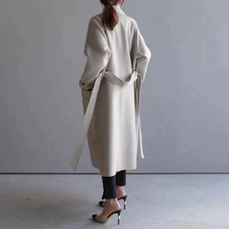 Grace- Longline Wool Coat