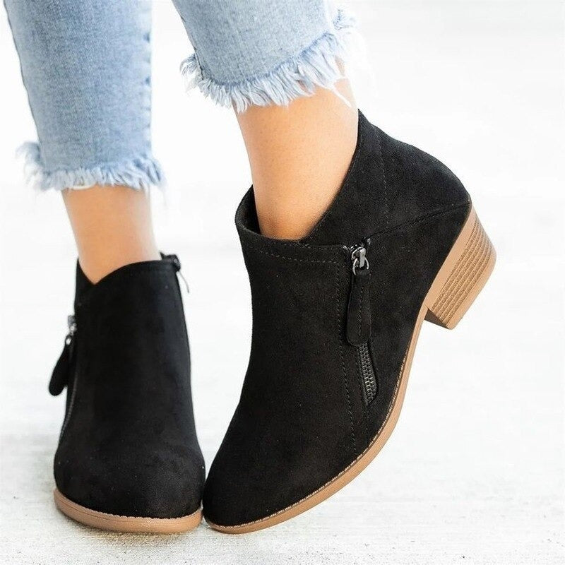 Chelsea Suede Ankle Boots