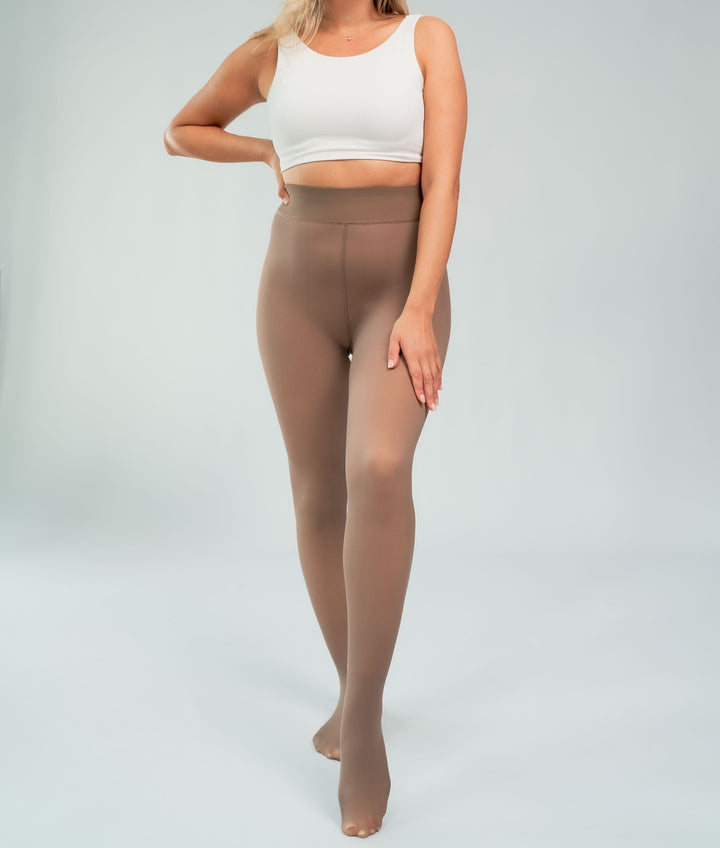 Julia - SlimFit Lined Fleece Tights