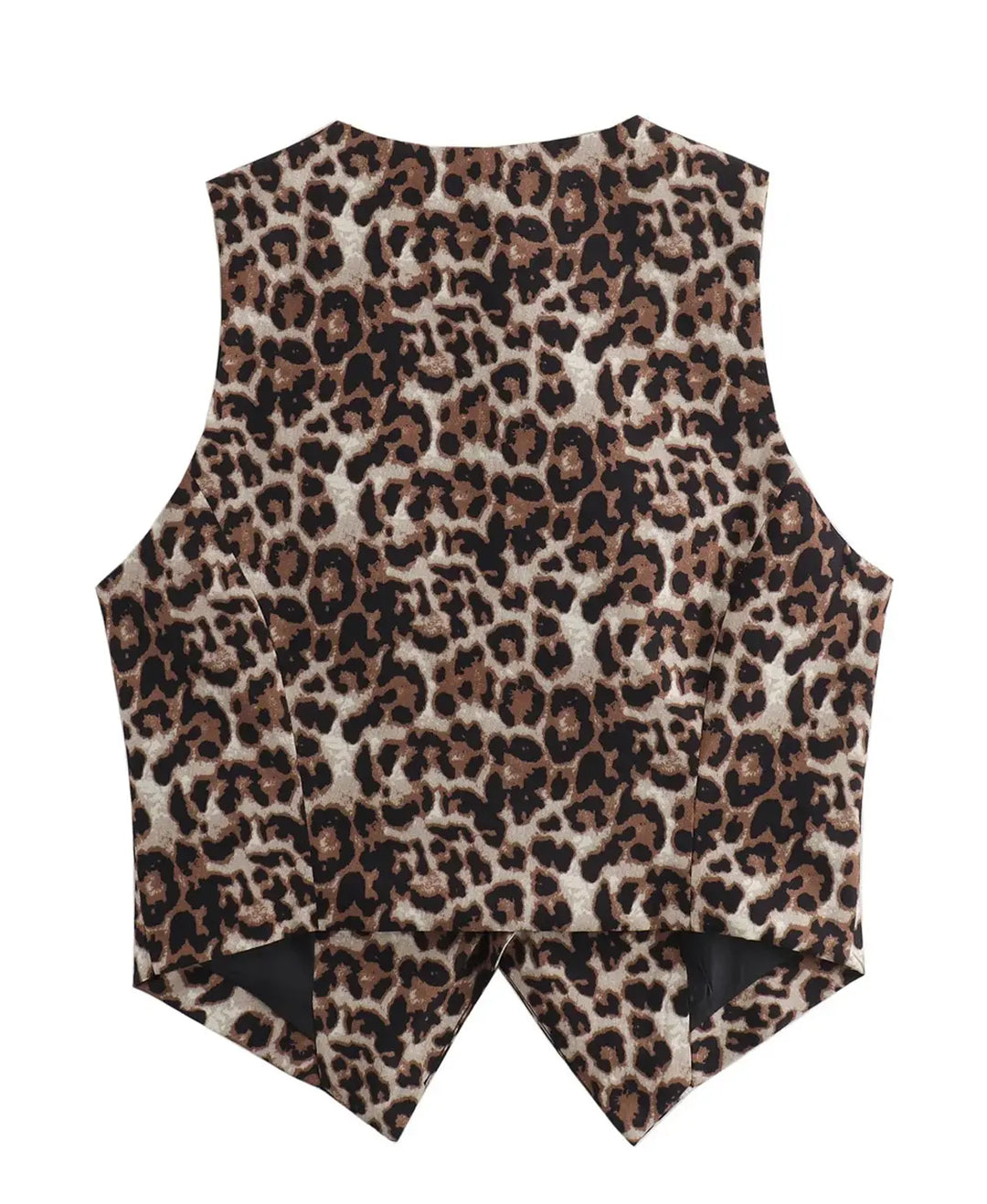 Ina Leopard Print Vest