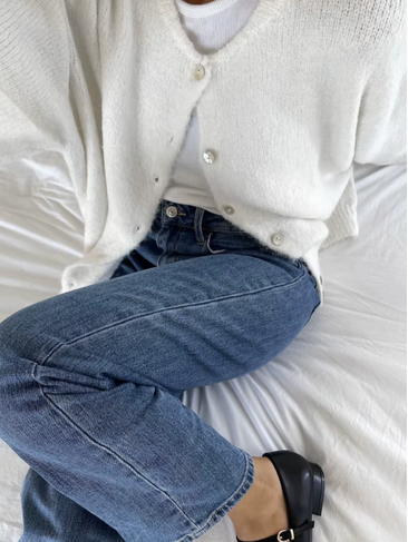 Marie - Soft Cashmere Cardigan