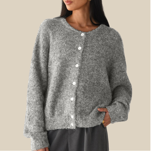 Marie - Soft Cashmere Cardigan