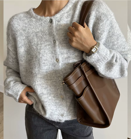 Marie - Soft Cashmere Cardigan