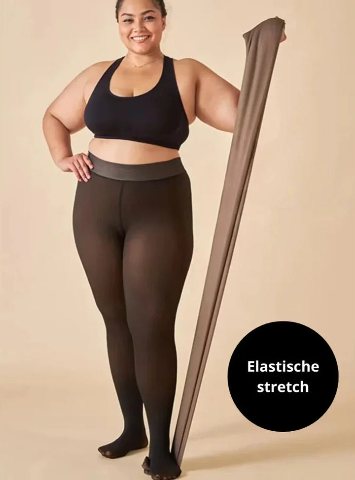 Julia - SlimFit Lined Fleece Tights