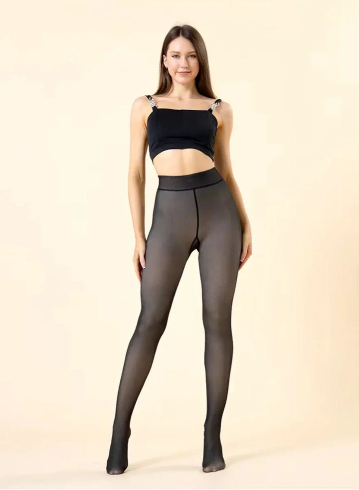 Julia - SlimFit Lined Fleece Tights