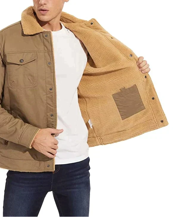 Grant Wool Lining Bomber Jacket