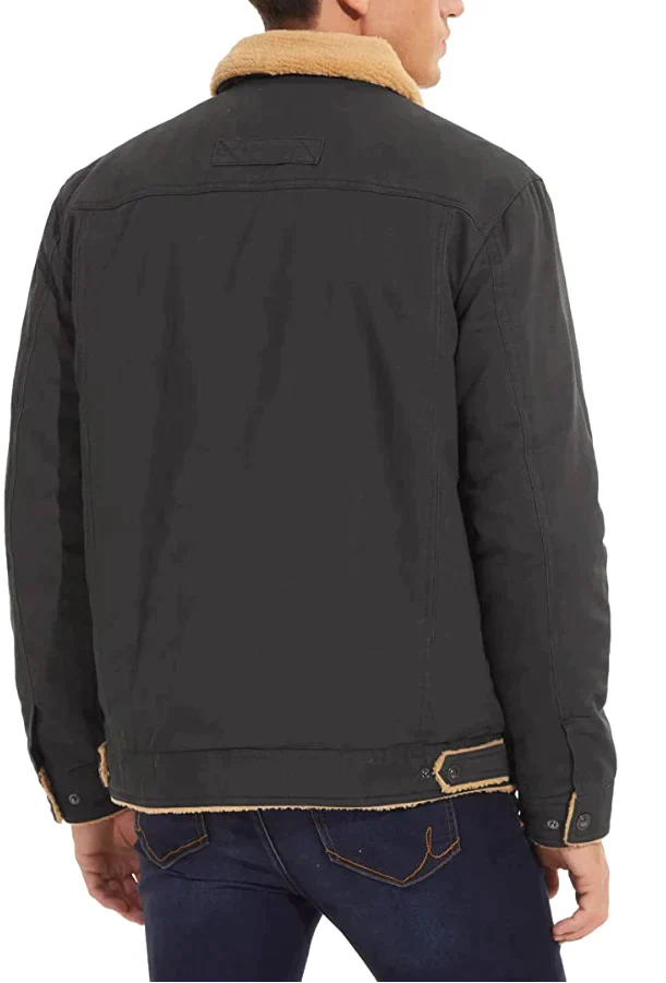 Grant Wool Lining Bomber Jacket