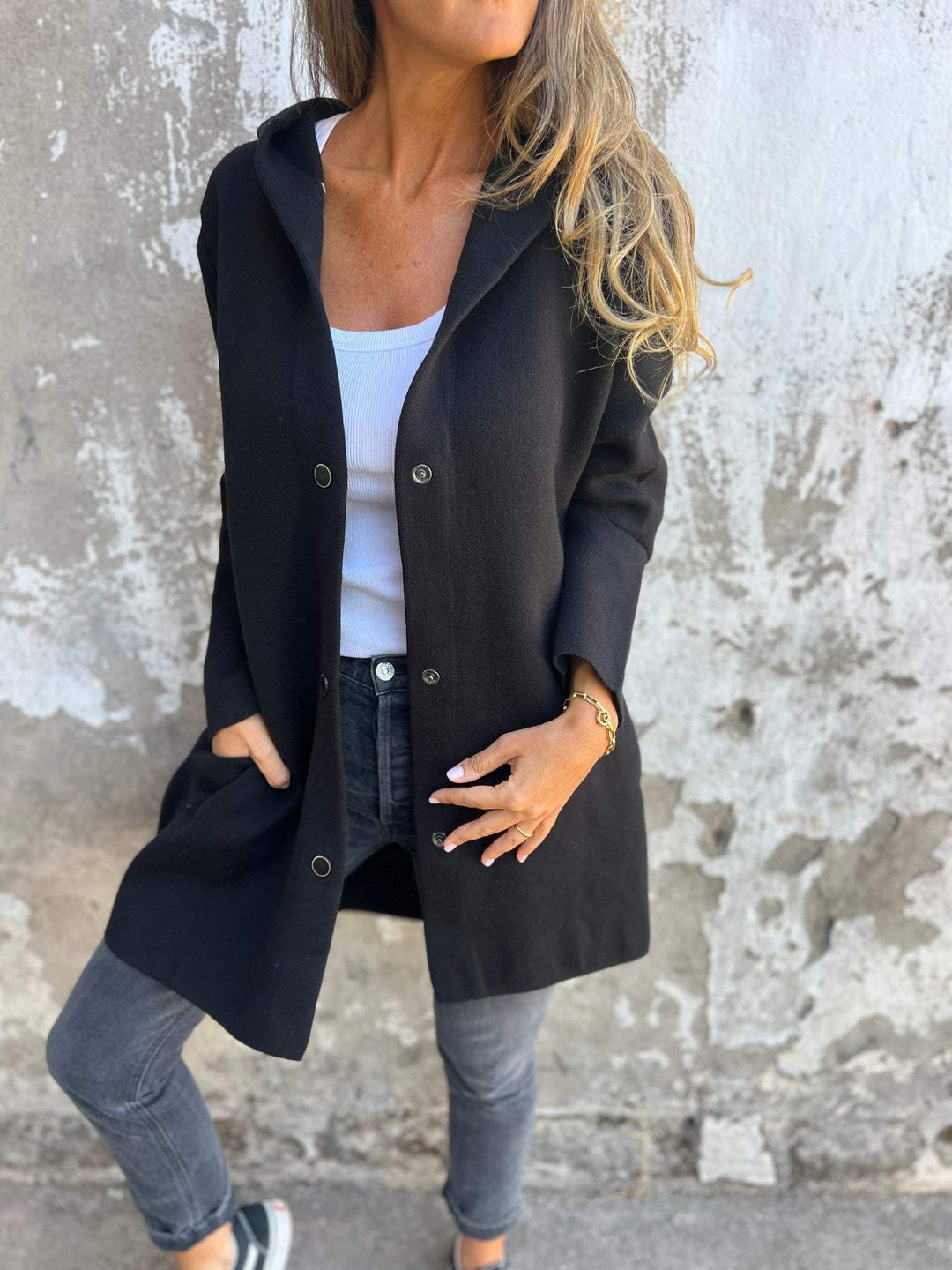 Reese Elegant Hooded Jacket