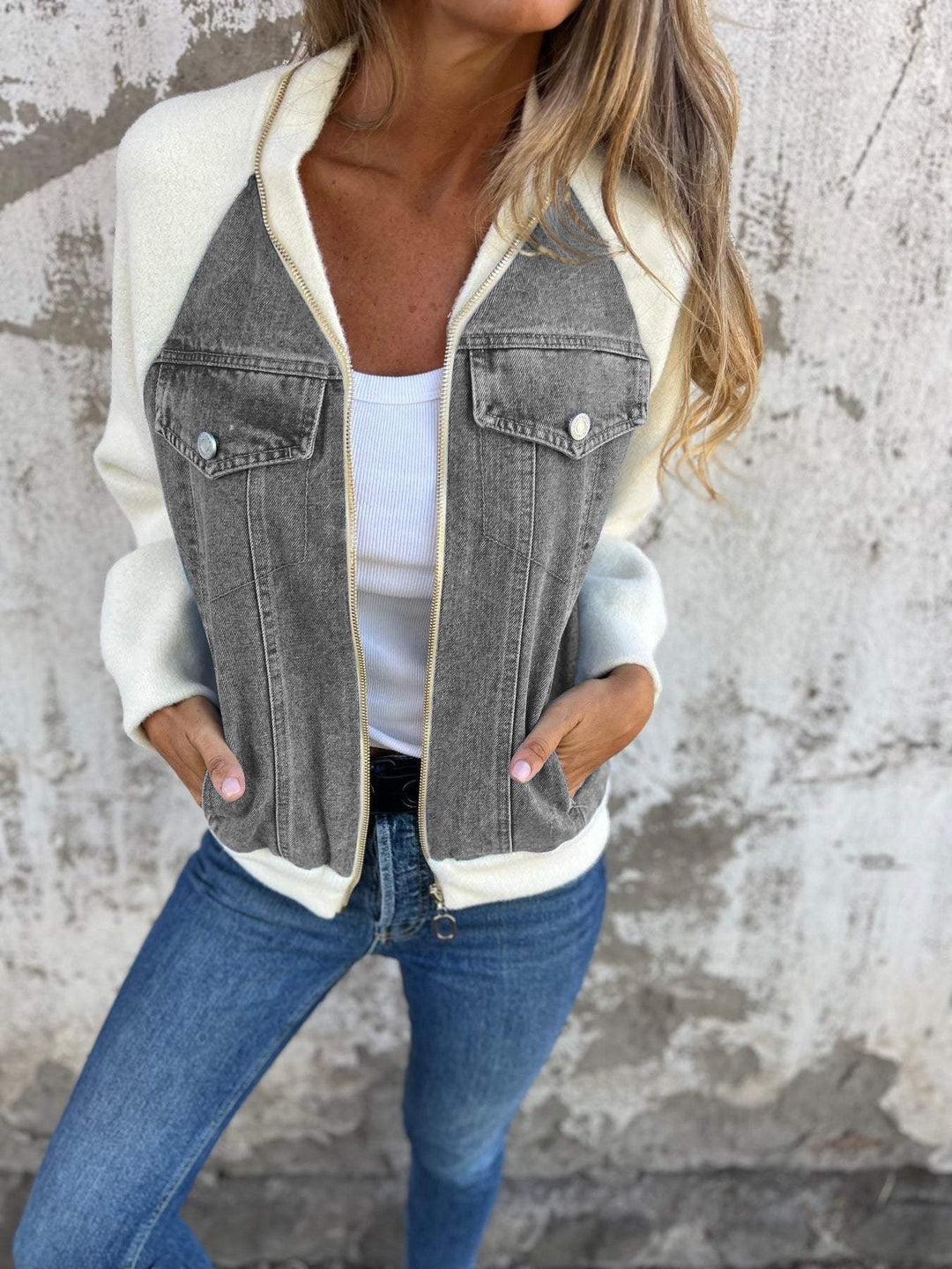 Alina Modern Denim Jacket