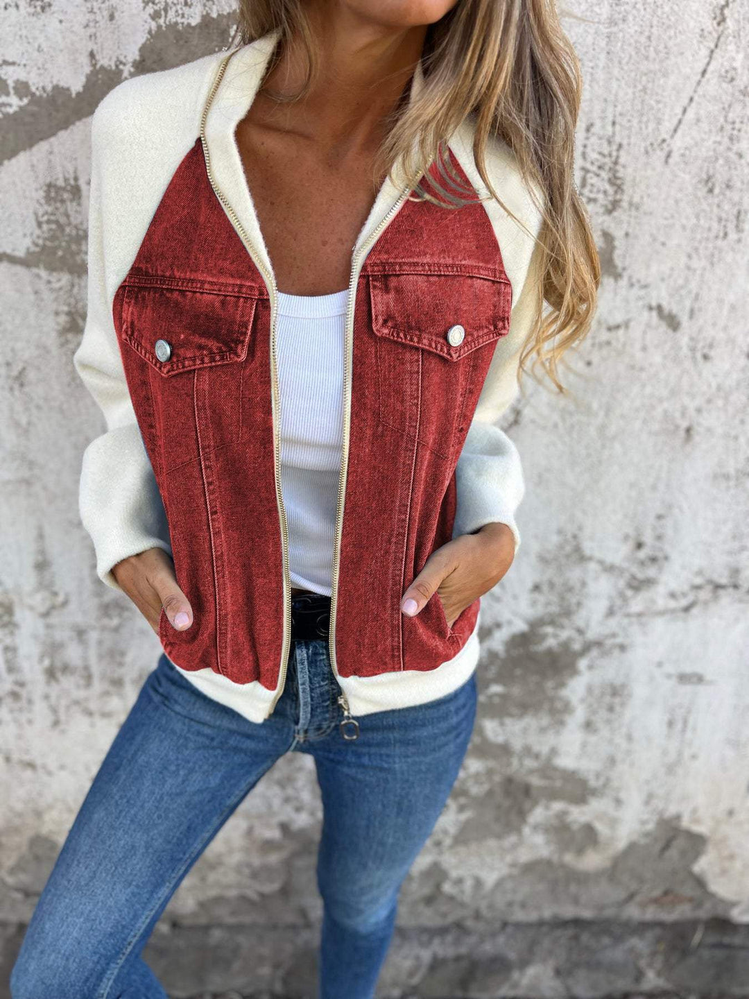 Alina Modern Denim Jacket