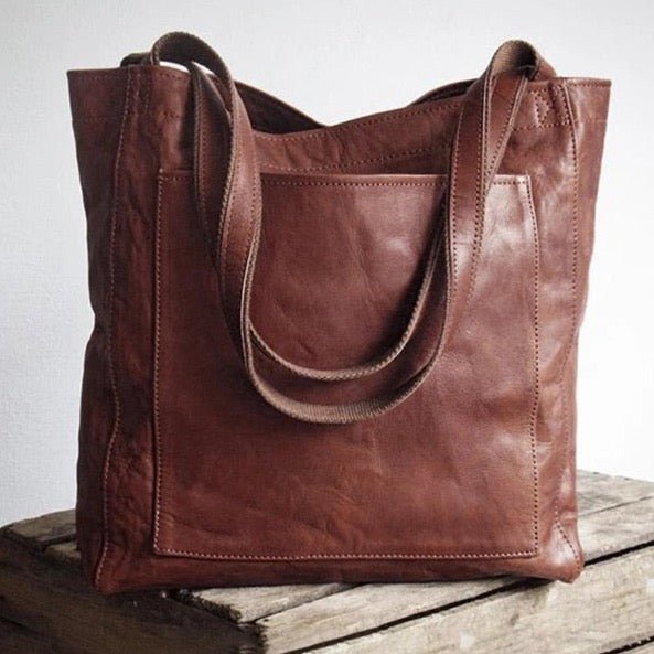 Ivy Leather Tote Bag