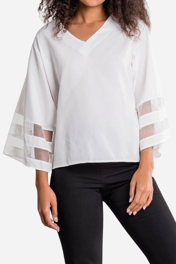 Lydia Elegant Loose Fit Blouse