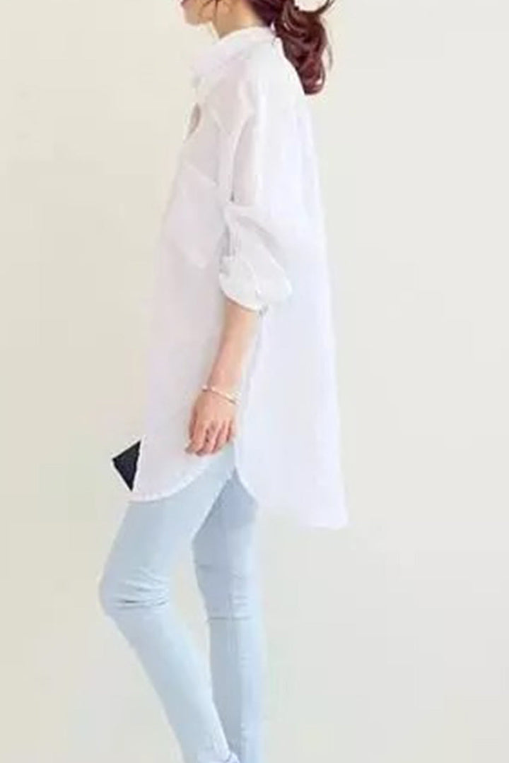 Carolina Oversized Comfy Linen Shirt