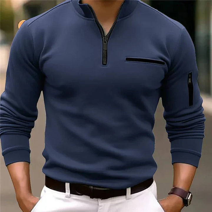 Clark Zip Polo Shirt