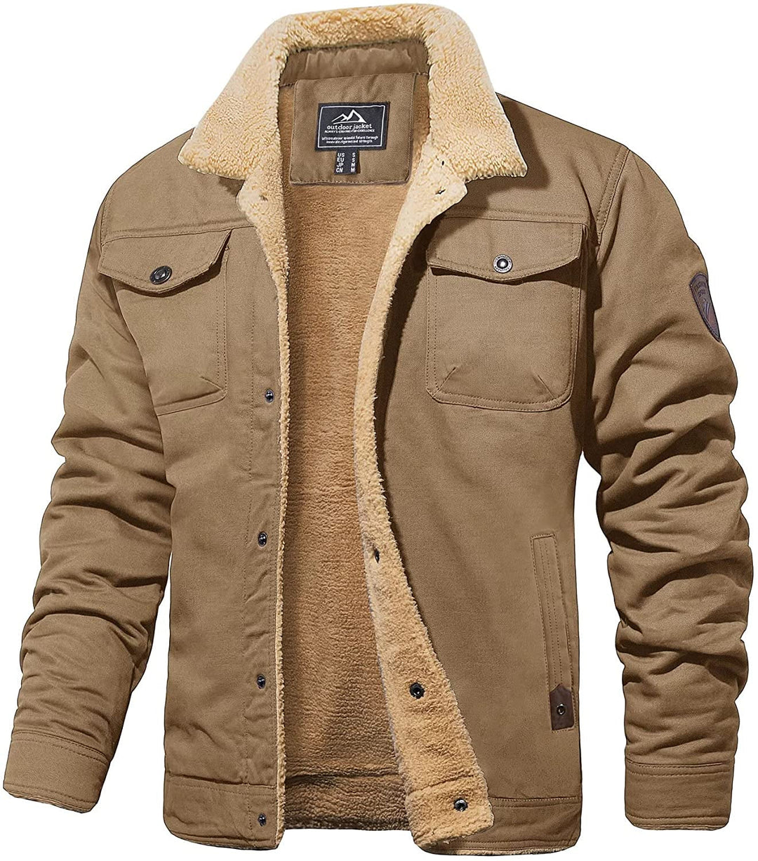 Grant Wool Lining Bomber Jacket